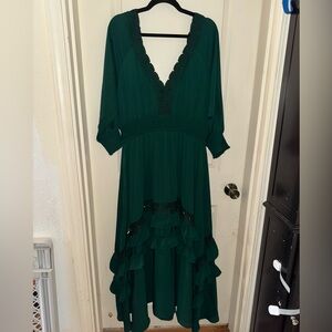 Baltic Born Pippa Ruffle Maxi Dress